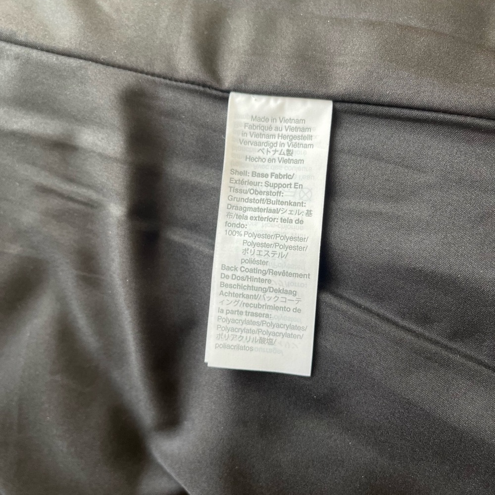 J Crew Herringbone Black & White Gold Vest Size XS - Picture 4 of 7